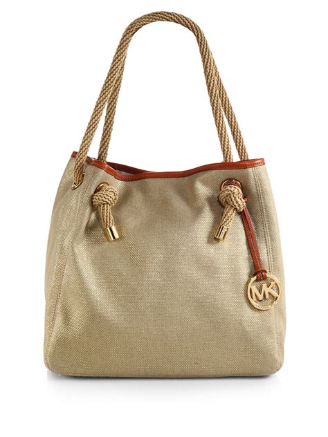 Michael Kors canvas tote